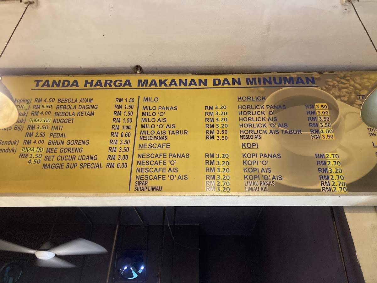 Nasi Lemak Panas • Restoran Warisan Sambal Opah Menu - Image 4